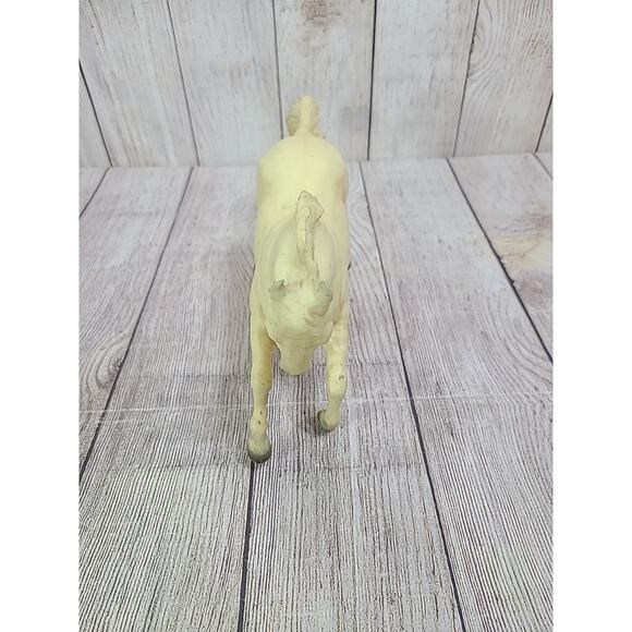 Vintage Breyer Alabaster Rearing Stallion Horse Fighting 12" Collectible USA - Picture 8 of 16